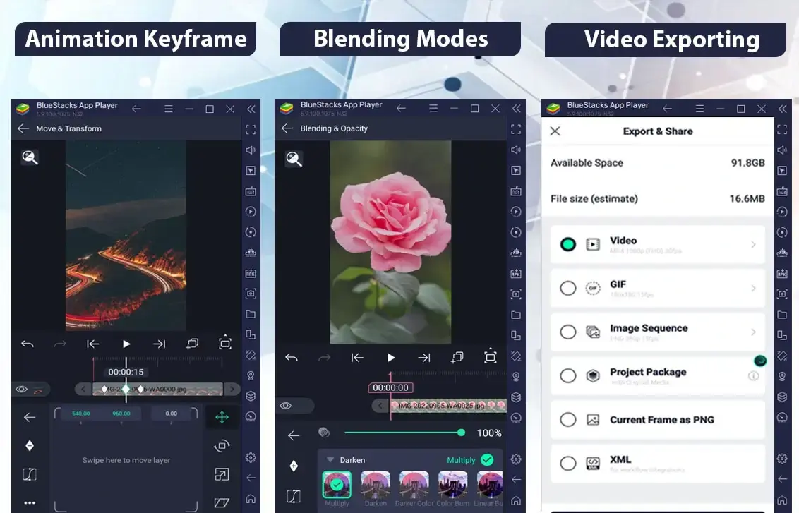 Features of Alight Motion APK