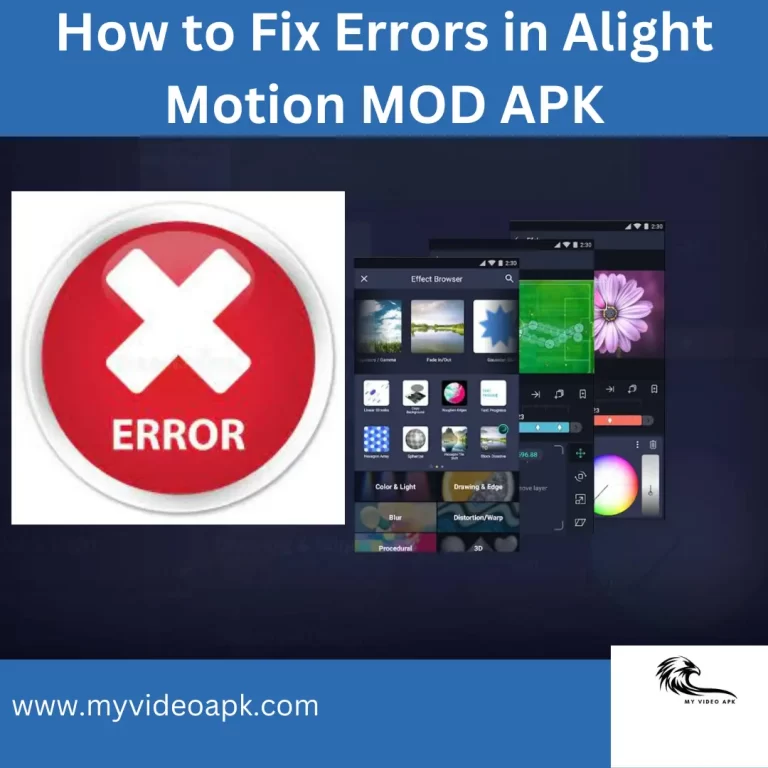 How to Fix Alight Motion APK Errors? Cover Photo