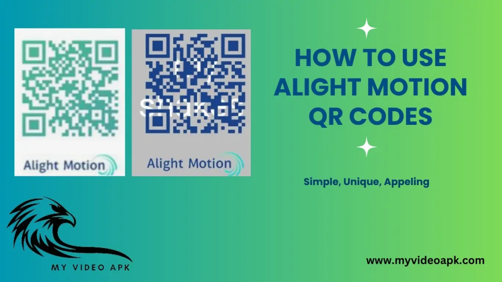 How to Use Alight Motion QR codes image